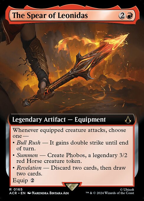 ACR: The Spear of Leonidas (Extended Art) (Foil)