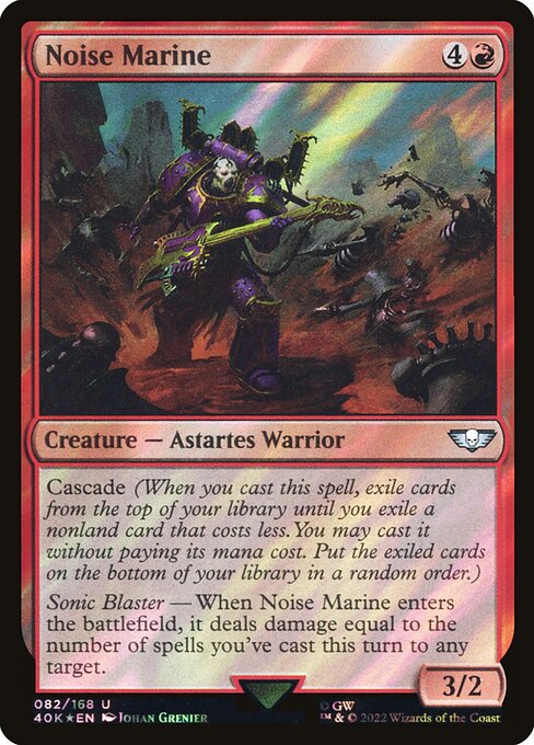40K: Noise Marine (Surge Foil)