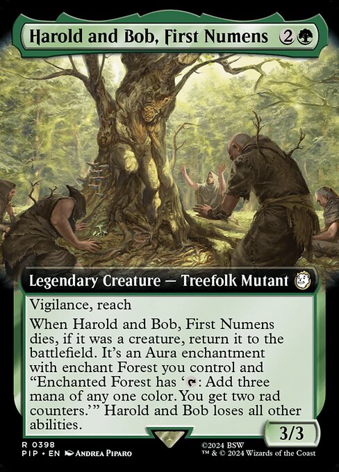 PIP: Harold and Bob, First Numens (Extended Art) (Foil)
