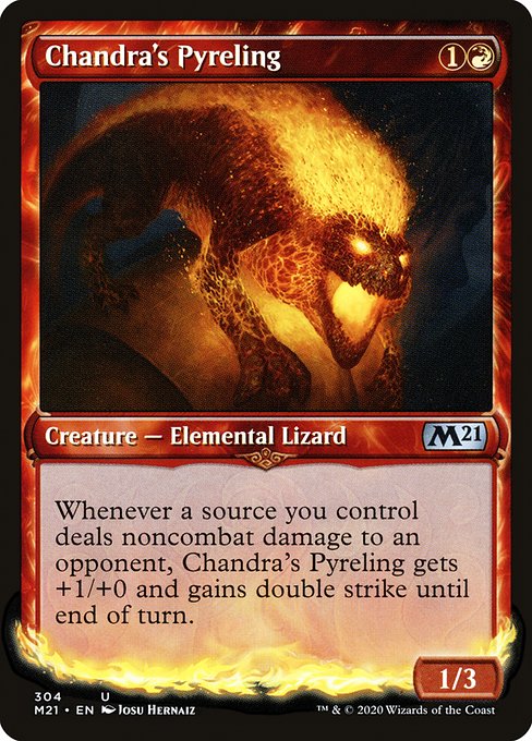 M21: Chandra's Pyreling (Showcase) (Foil)
