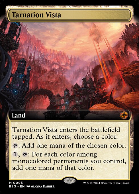 BIG: Tarnation Vista (Extended Art) (Foil)