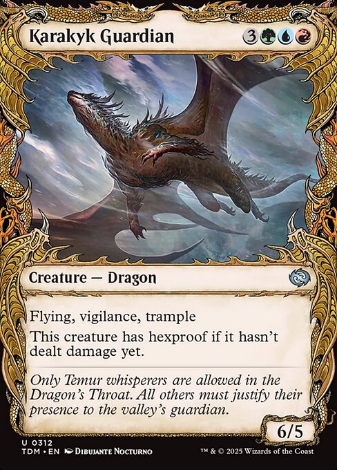 TDM: Karakyk Guardian (Showcase) (Foil)