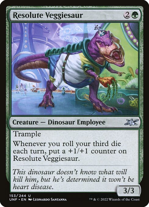 UNF: Resolute Veggiesaur