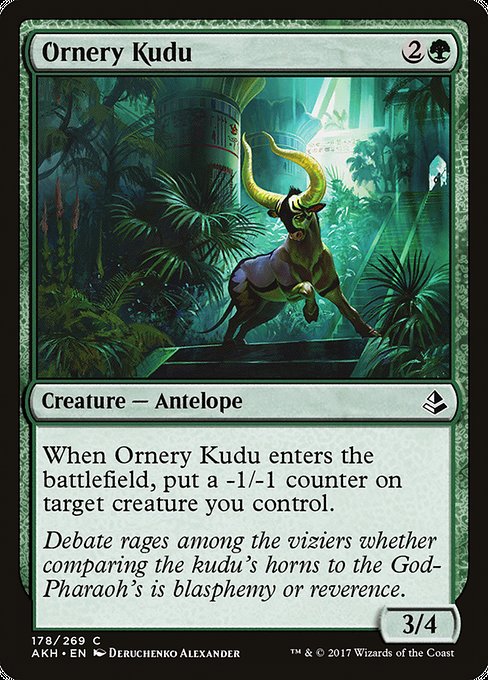 AKH: Ornery Kudu