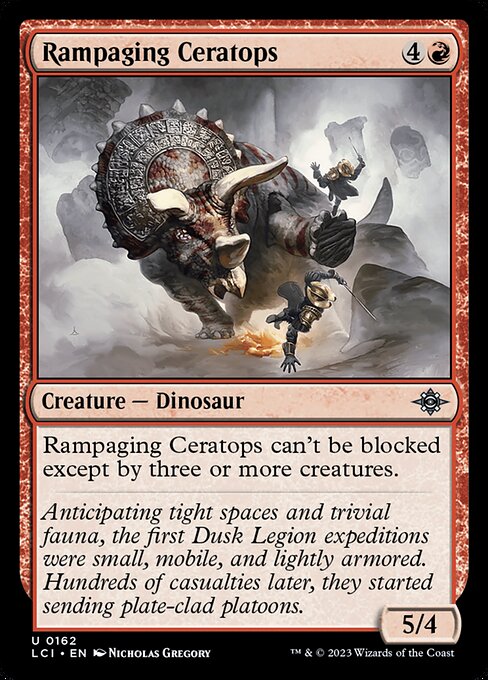 LCI: Rampaging Ceratops