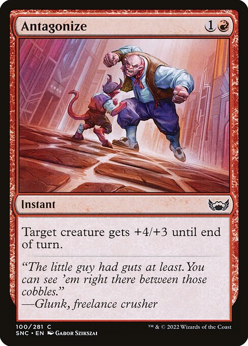 SNC: Antagonize (Foil)