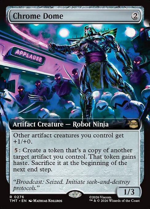 TMT: Chrome Dome (Extended Art) (Foil)