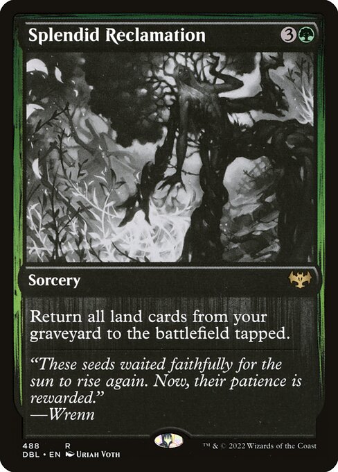DBL: Splendid Reclamation