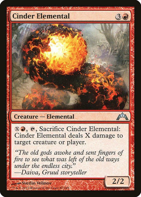 GTC: Cinder Elemental