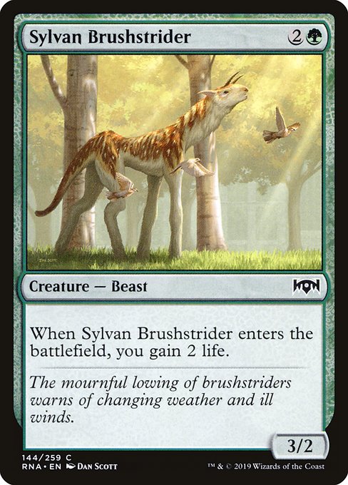 RNA: Sylvan Brushstrider (Foil)