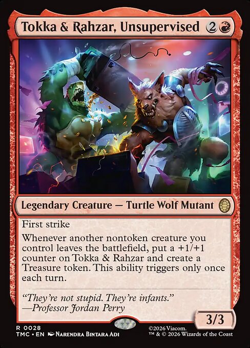 TMC: Tokka & Rahzar, Unsupervised