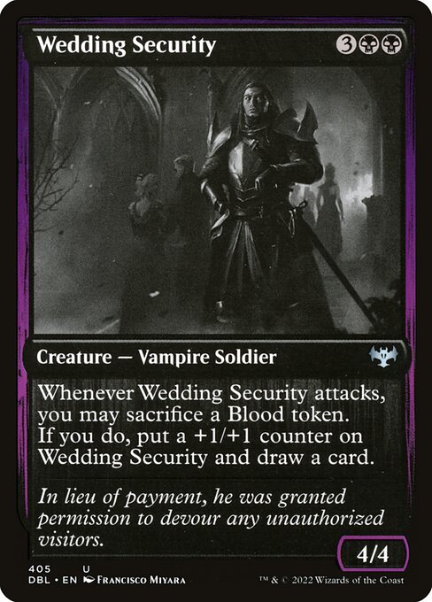 DBL: Wedding Security (Foil)