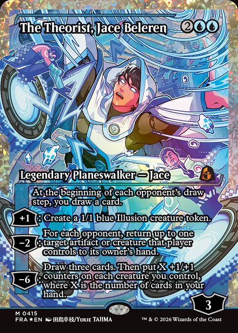 FRA: The Theorist, Jace Beleren (Showcase) (Fracture Foil)