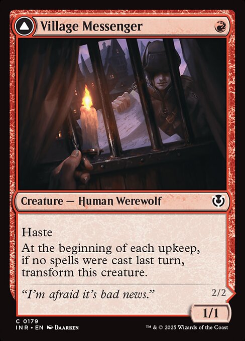 INR: Village Messenger (Foil)