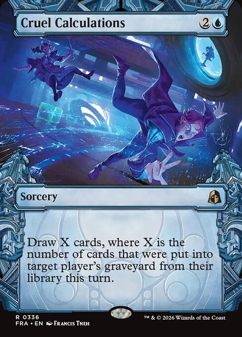 FRA: Cruel Calculations (Showcase) (Foil)