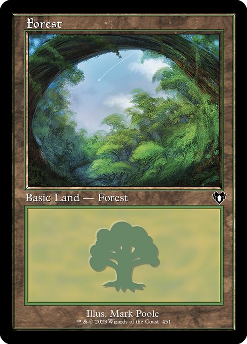 CMM: Forest (451) (Retro Frame)