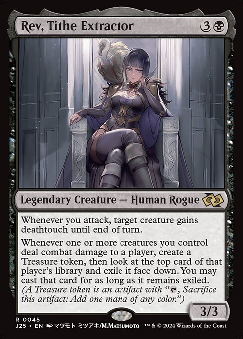 J25: Rev, Tithe Extractor (Anime) (Foil)