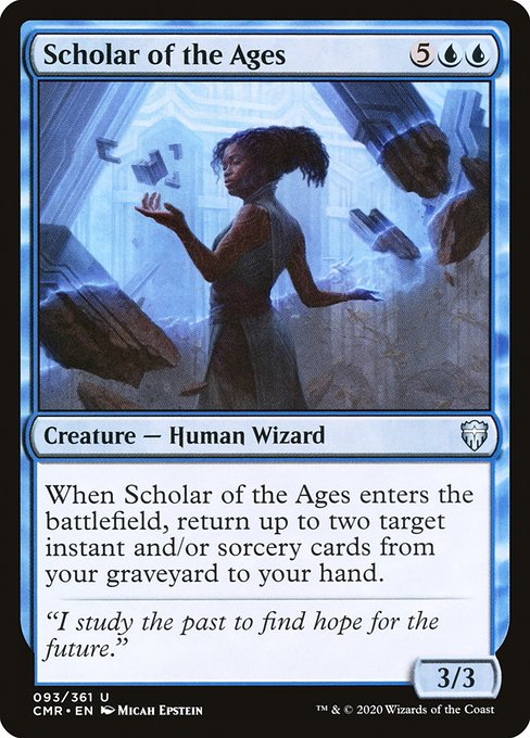 CMR: Scholar of the Ages (Foil)