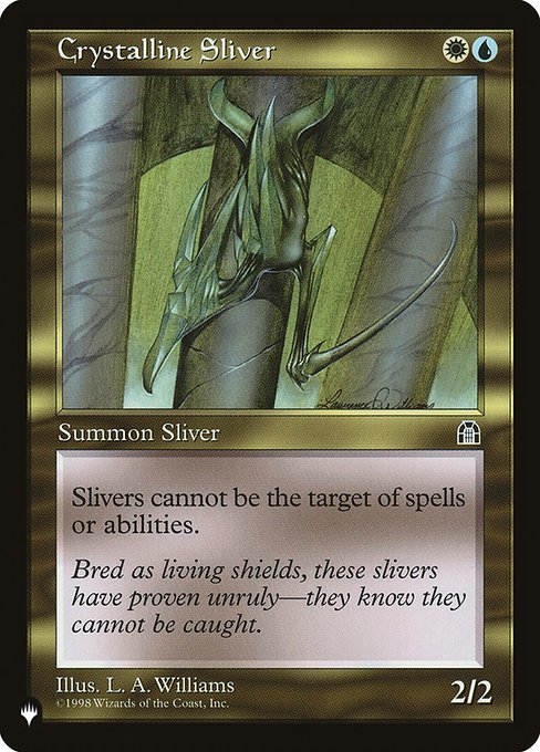 PLST: Crystalline Sliver
