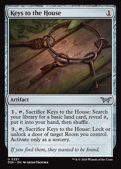DSK: Keys to the House (Foil)
