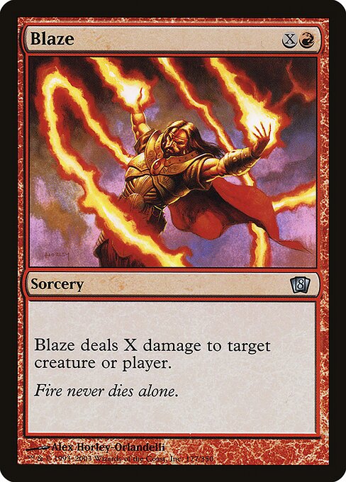 8ED: Blaze (Foil)
