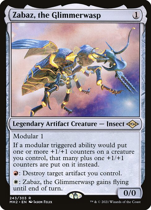 MH2: Zabaz, the Glimmerwasp (Foil)