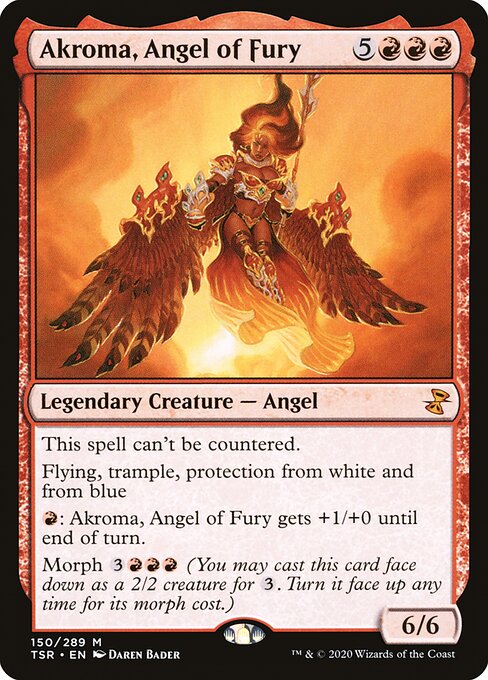 TSR: Akroma, Angel of Fury (Foil)