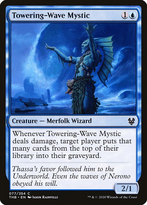 THB: Towering-Wave Mystic (Foil)