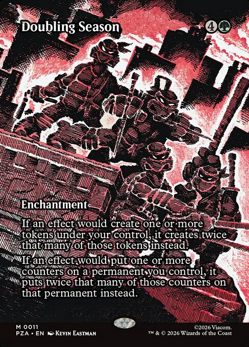 PZA: Doubling Season (Borderless)