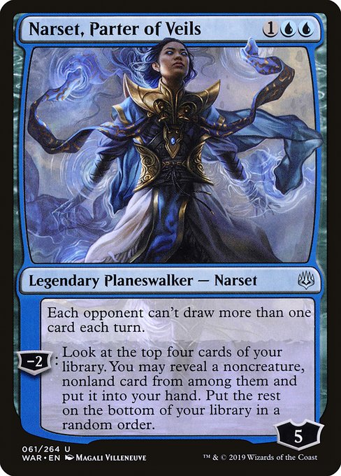 WAR: Narset, Parter of Veils (Foil)