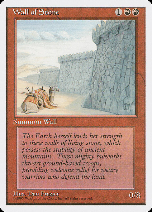 4ED: Wall of Stone