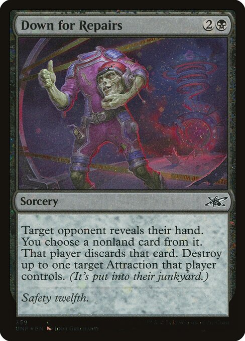 UNF: Down for Repairs (Galaxy Foil)
