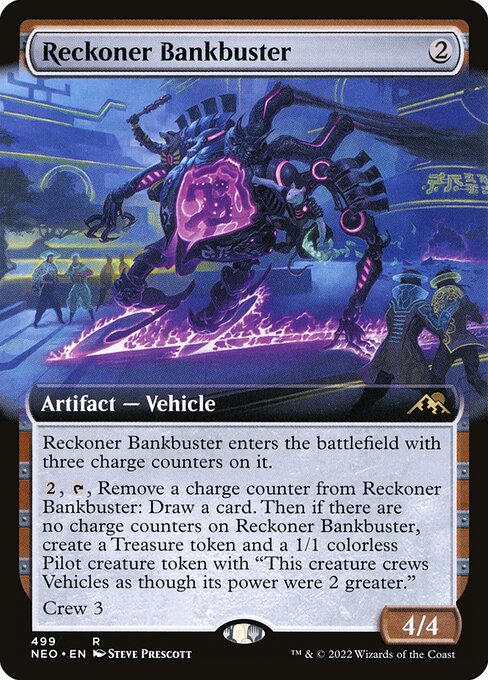 NEO: Reckoner Bankbuster (Extended Art) (Foil)