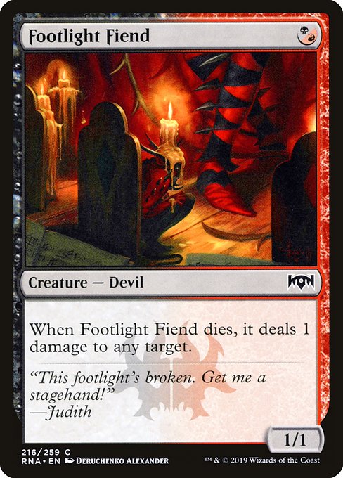 RNA: Footlight Fiend