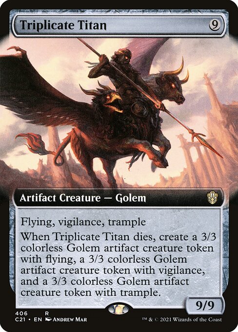 C21: Triplicate Titan (Extended Art)