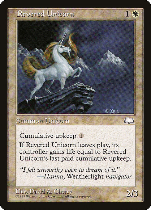 WTH: Revered Unicorn