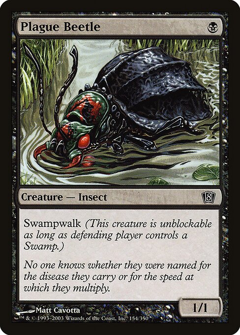 8ED: Plague Beetle (Foil)