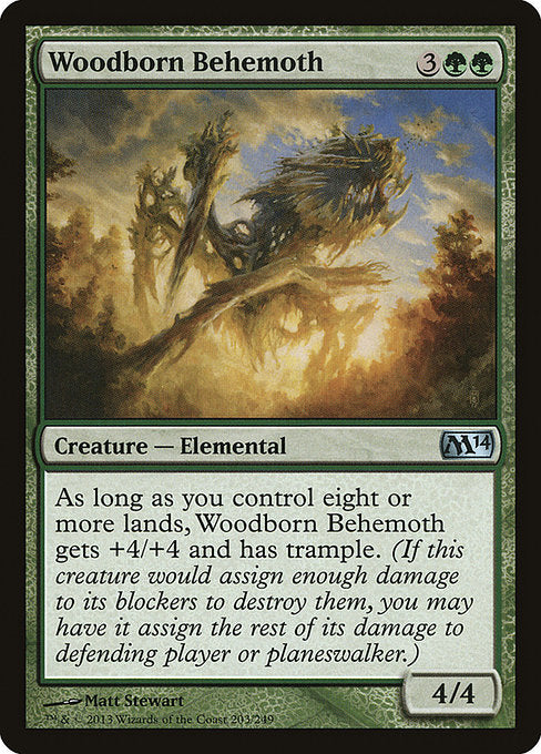 M14: Woodborn Behemoth (Foil)