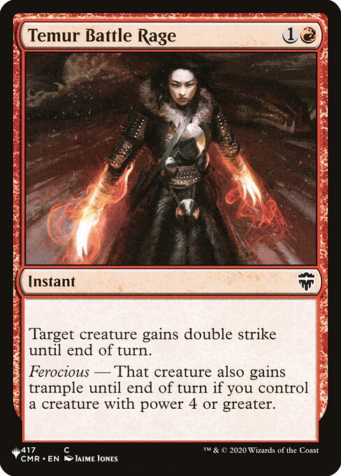 PLST: Temur Battle Rage (CMR)