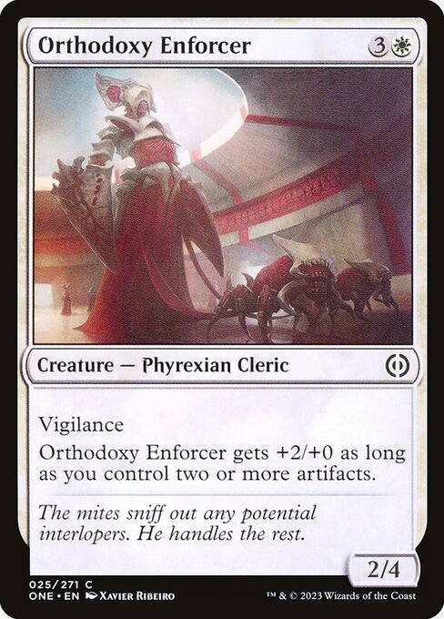 ONE: Orthodoxy Enforcer