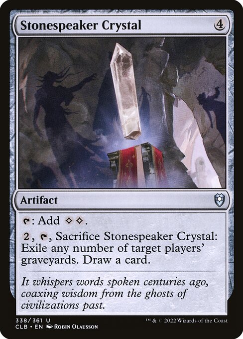 CLB: Stonespeaker Crystal