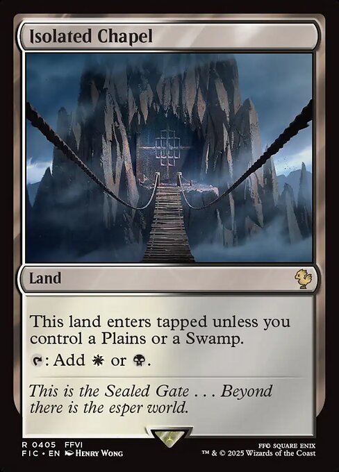 FIC: Isolated Chapel (Foil)