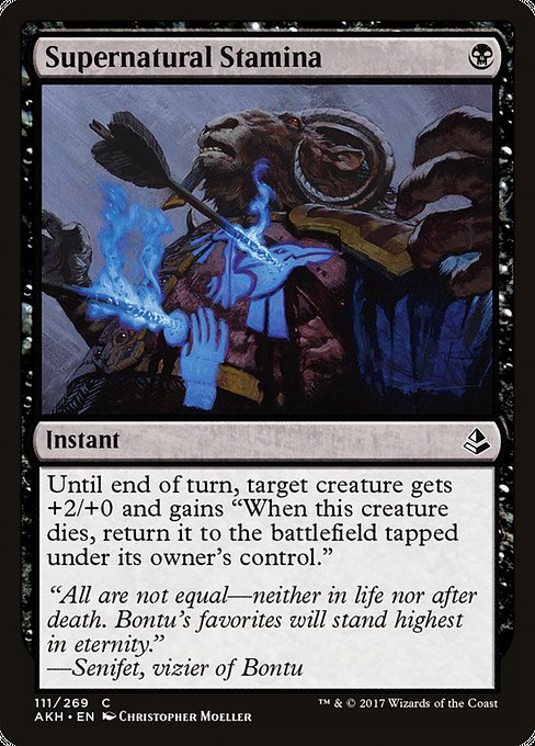 AKH: Supernatural Stamina