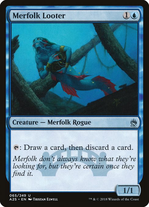 A25: Merfolk Looter (Foil)