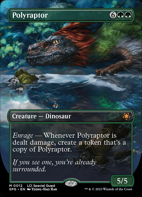 SPG: Polyraptor (Borderless) (Foil)