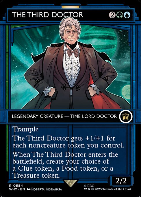 WHO: The Third Doctor (Showcase) (Foil)