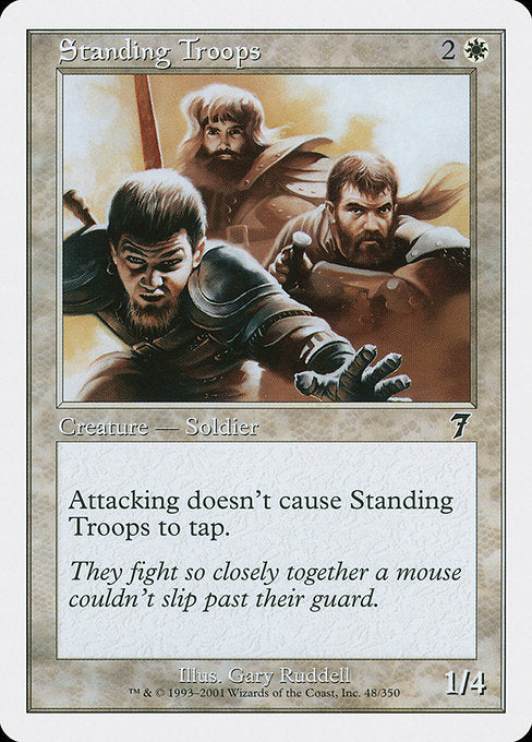 7ED: Standing Troops