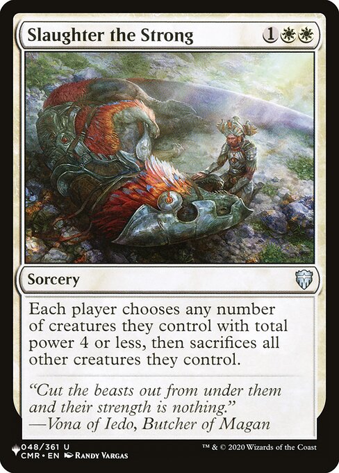 PLST: Slaughter the Strong