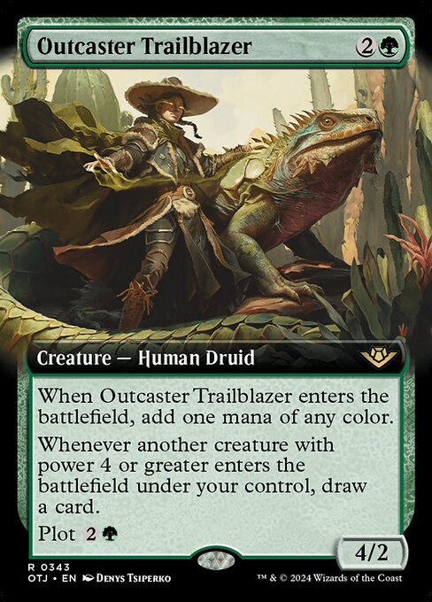 OTJ: Outcaster Trailblazer (Extended Art)