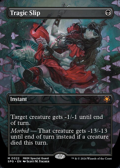 SPG: Tragic Slip (Borderless) (Foil)